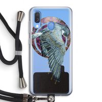 Golden Falcon: Samsung Galaxy A40 Transparant Hoesje met koord