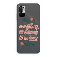 Optimistic flower girl: Xiaomi Redmi Note 10 5G Transparant Hoesje