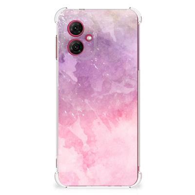 Back Cover Motorola Moto G55 Pink Purple Paint