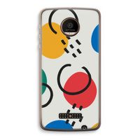 Illustratieve pop 3: Motorola Moto Z Force Transparant Hoesje