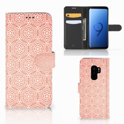 Samsung Galaxy S9 Plus | Telefoon Hoesje | Pattern Orange