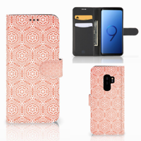 Samsung Galaxy S9 Plus | Telefoon Hoesje | Pattern Orange