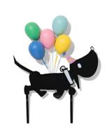 HEMA Takkie en Siepie herbruikbare taartdecoratie 12x15cm