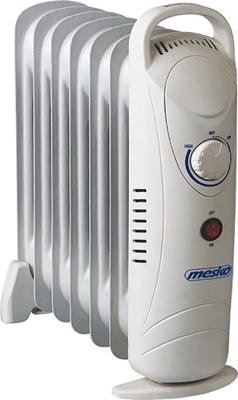 Mesko MS7804 electrische verwarming Olie elektrisch verwarmingstoestel Binnen Wit 700 W