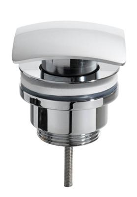 Wiesbaden luxe vierkante clickwaste 5/4&apos;&apos; chroom