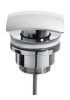 Wiesbaden luxe vierkante clickwaste 5/4&apos;&apos; chroom