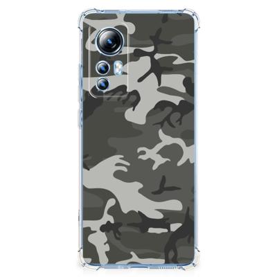 Xiaomi 12 Lite Doorzichtige Silicone Hoesje Army Light Xiaomi 12 Lite Doorzichtige Silicone Hoesje Army Light