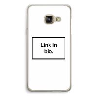 Link in bio: Samsung A3 (2017) Transparant Hoesje