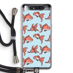 Blub: Samsung Galaxy A80 Transparant Hoesje met koord