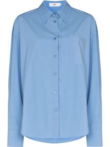 The Frankie Shop chemise Lui oversize - Bleu