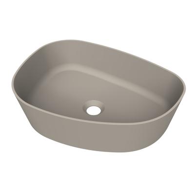 Arcqua Rocker Opbouw Waskom Organisch L 50x37 Mat Klei