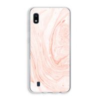 Peach bath: Samsung Galaxy A10 Transparant Hoesje