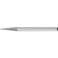 PFERD TOOLS 21214143 Freesstift Kegel Lengte 41 mm Afmeting, Ø 3 mm Werklengte 11 mm Schachtdiameter 3 mm