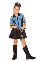 Police blue, jurk en ceintuur Police blue, jurk en ceintuur