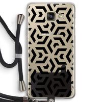 Crazy pattern: Samsung Galaxy A5 (2016) Transparant Hoesje met koord