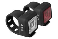 AXA Niteline 11 Lichting set Batterij - Zwart AXA Niteline 11 Lichting set Batterij - Zwart