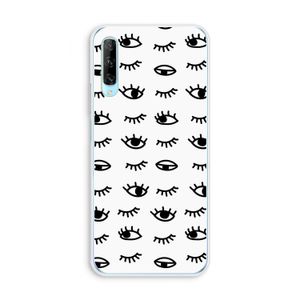 Eye pattern #2: Huawei P Smart Pro Transparant Hoesje