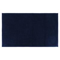 Tendance Badmat microfiber - laagpolig - blauw - 45 x 75 cm - absorberend - antislip