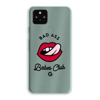Badass Babes Club: Google Pixel 5a 5G Transparant Hoesje Badass Babes Club: Google Pixel 5a 5G Transparant Hoesje