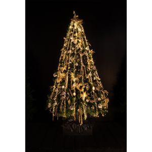Cascade kerstverlichting -960 leds - voor kerstboom van 210 cm
