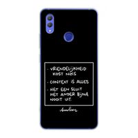 Mijn Motto's: Honor Note 10 Transparant Hoesje