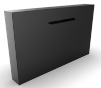 Cascadi Aluminium Watervalelement (naast vijver) Lengte: 2000 Breedte: 250 Hoogte: 1200 - Geroba