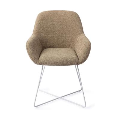 Jesper Home Kushi eetkamerstoel Moss Meadow cross white