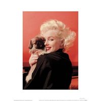 Kunstdruk Marilyn Monroe Love 60x80cm