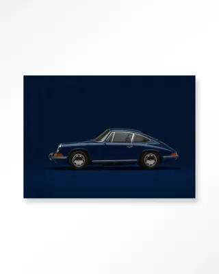 Blue Porsche