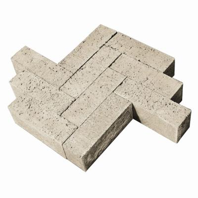 Stenen dikformaat zonder vellingkant Creme 21 x 7 x 8 cm - Gardenlux