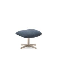 Kave Home Hocker 'Jaspe' Structuurstof, kleur Blauw