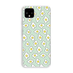 Spiegeleitjes: Pixel 4 XL Transparant Hoesje
