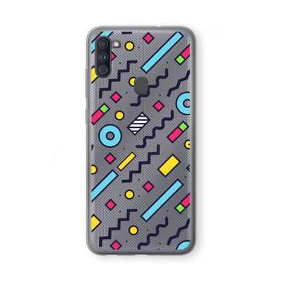 8-bit N°8: Samsung Galaxy A11 Transparant Hoesje