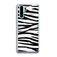 Zebra pattern: Huawei P30 Pro Transparant Hoesje