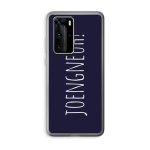 Joengneuh!: Huawei P40 Pro Transparant Hoesje