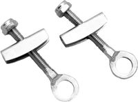 Simson fietsketting spanners - staal, 35mm, zilver