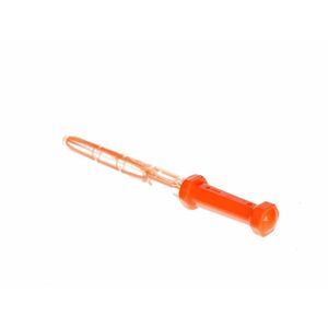 Kinder bellenblaas zwaard oranje 37 cm   -