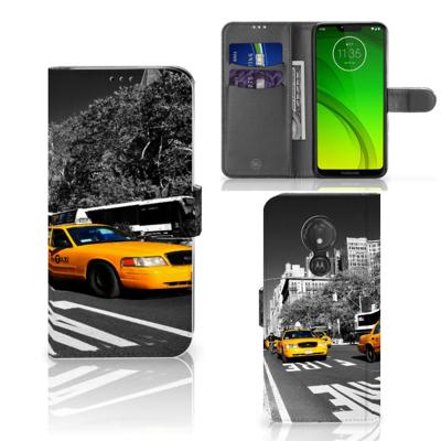 Motorola Moto G7 Power | Flip Cover | New York Taxi