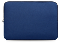 Laptophoes - 15,4 inch - Laptopsleeve - Zacht - Universeel - Beschermend - Blauw - thumbnail