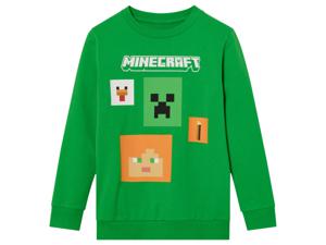 Minecraft Kinderen sweatshirt (122/128, Groen)