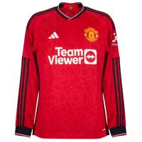 Manchester United Shirt Thuis 2023-2024 (Lange Mouwen)