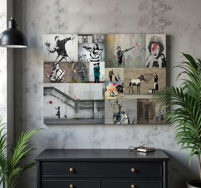 Meerdere kunsten Canvas schilderij kunst