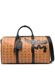 MCM sac fourre-tout Ottomar Visetos - Marron