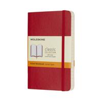 Notitieboek a6 moleskine sc rood