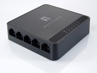LevelOne GEU-0522 netwerk-switch Unmanaged Gigabit Ethernet (10/100/1000) Zwart - thumbnail