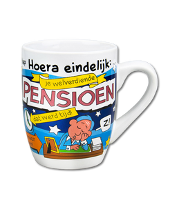 Cartoonmok pensioen