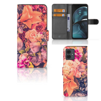 Motorola Moto G14 Hoesje Bosje Bloemen