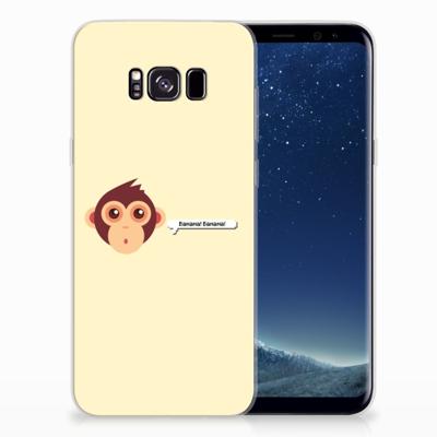 Samsung Galaxy S8 Plus Telefoonhoesje met Naam Monkey Samsung Galaxy S8 Plus Telefoonhoesje met Naam Monkey