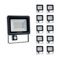 LED-bouwlamp met sensor Cavona 50W warm-wit LED-bouwlamp met sensor Cavona 50W warm-wit