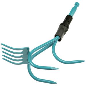 Gardena 3165-20 handmatige cultivator & tiller Zwart, Blauw Handcultivator